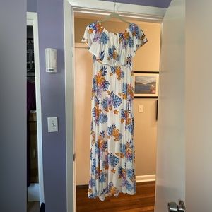 Maxi Hawaiian dress